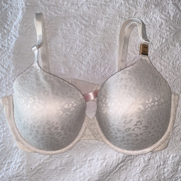 pink wear everywhere t-shirt lightly lined bra - Picture 3 of 8